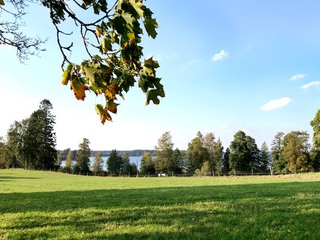 Vallsjön vid Sävsjö Häradsväg.