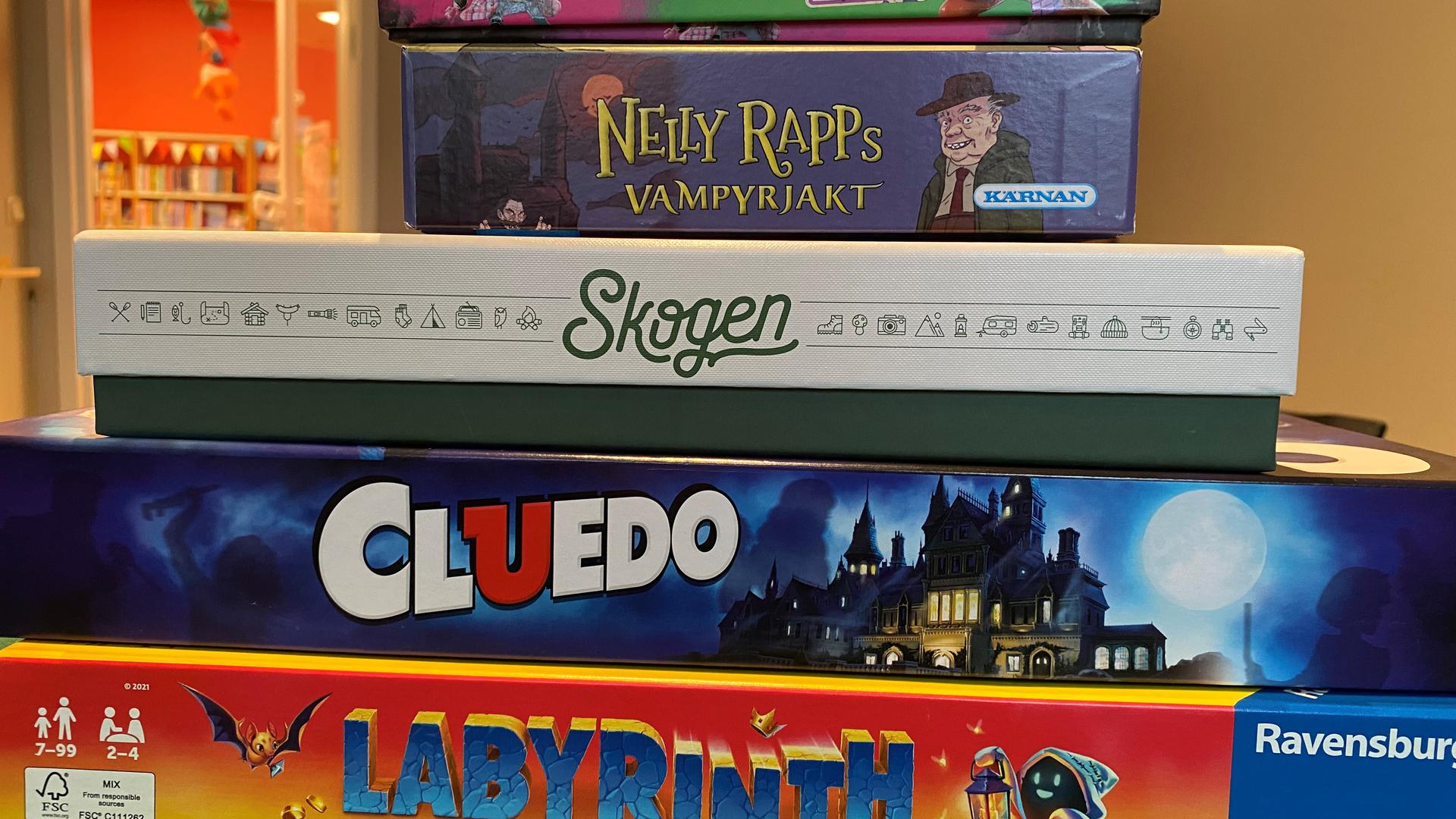 Stapel med brädspel